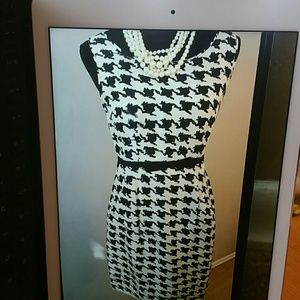 Kate Spade Houndstooth Dress